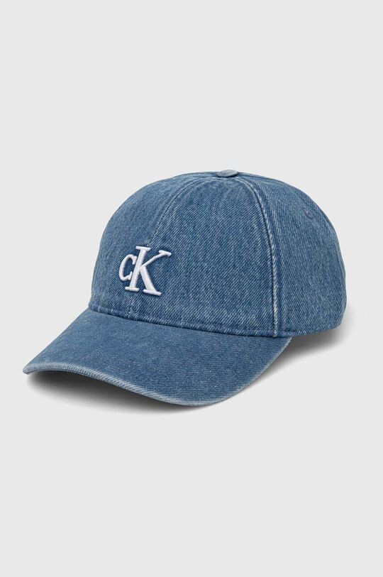 

Хлопковая бейсболка Calvin Klein Jeans, синий