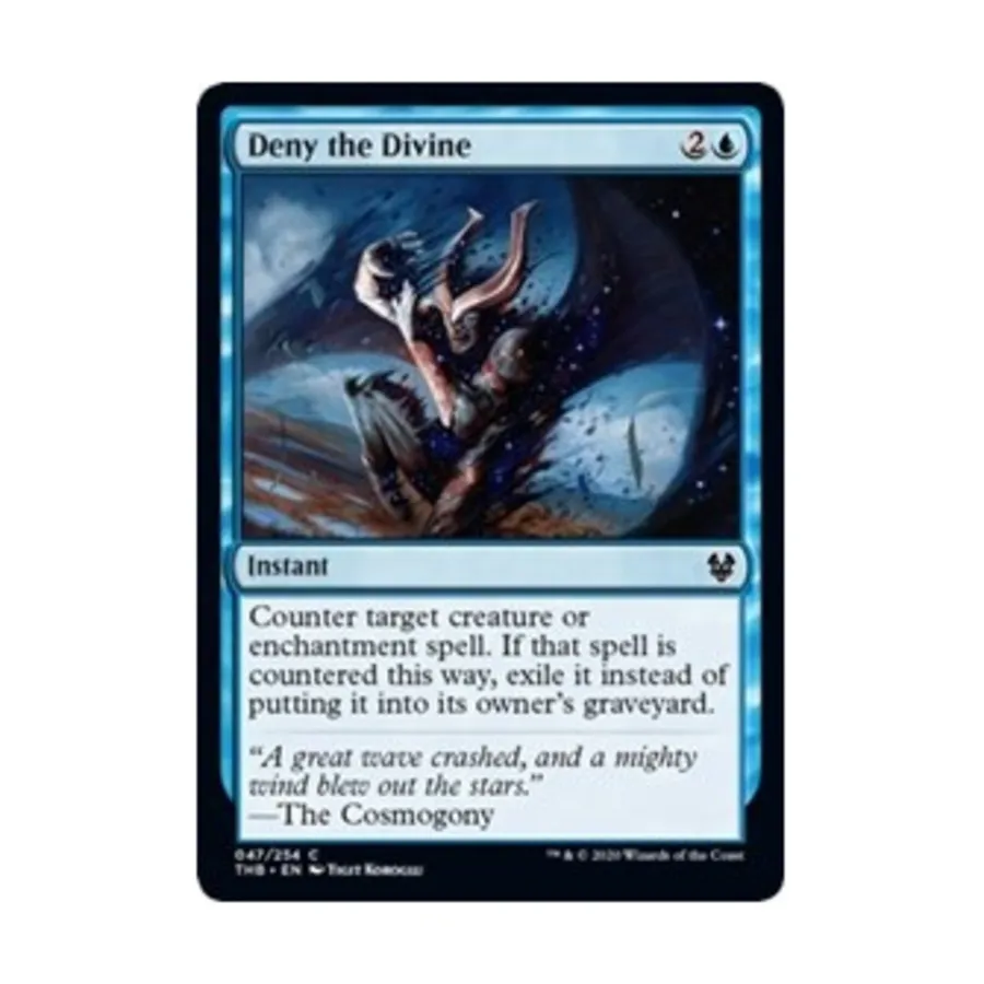 

CCG Отрицание Божественного (С) (Фольга), MTG - Theros Beyond Death