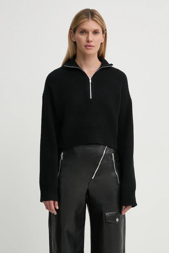 

Шерстяной свитер SONORE Nanushka, черный