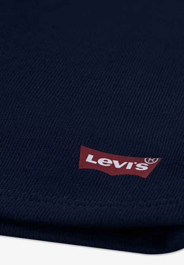 Комплект унисекс: футболка с рукавами «летучая мышь» и шорты Levi'S, белый — фото 3