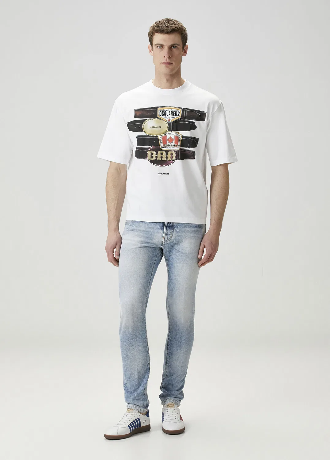 Футболка Dsquared2 Iconique, белый — фото 2