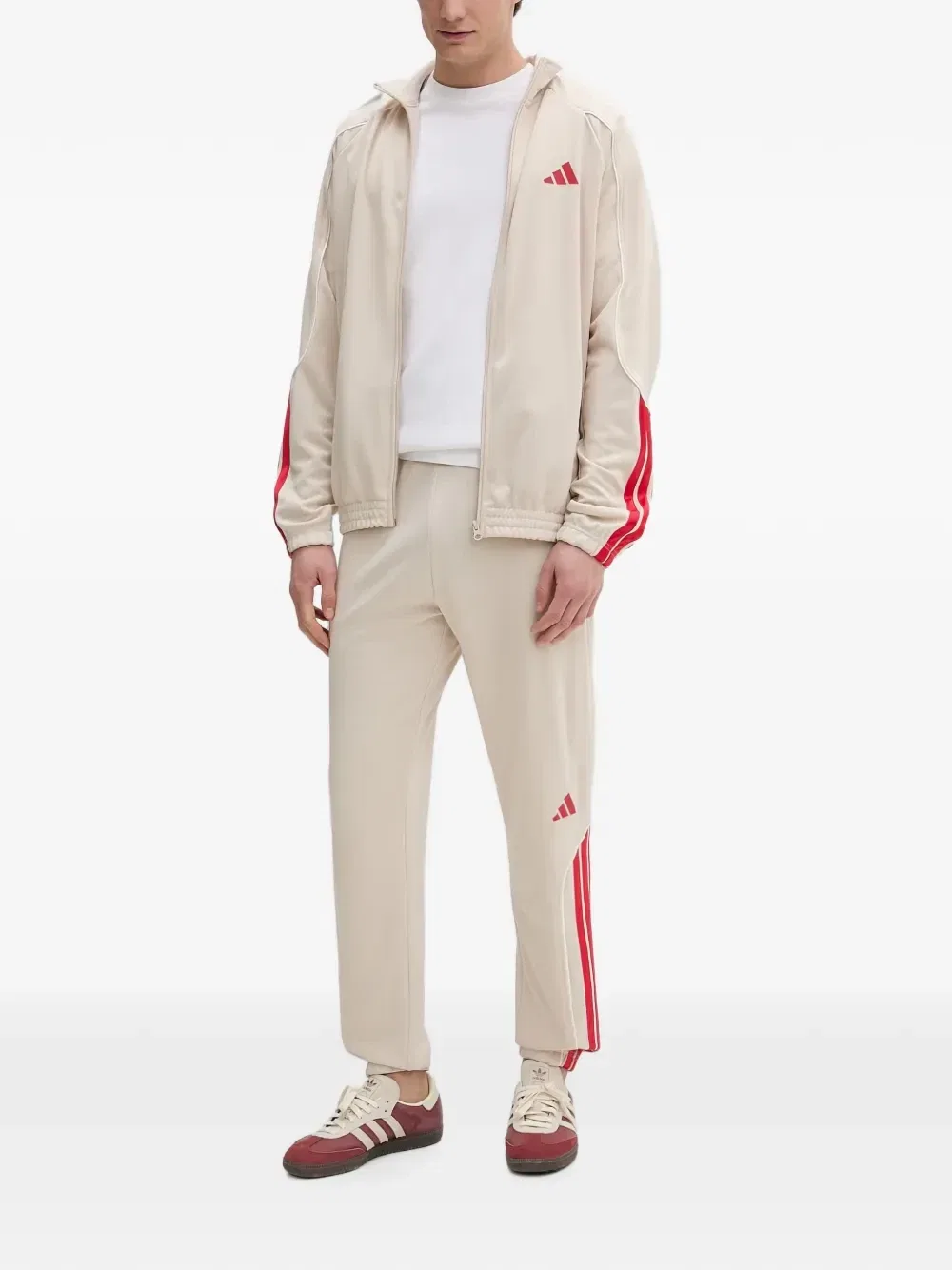 Костюм Stadium Adidas, бежевый — фото 2