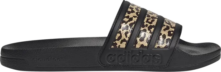 Сандалии Adidas Hirocoledge x Wmns Adilette Shower Slide 'Takahashi Hiroko - Black Leopard', розовый