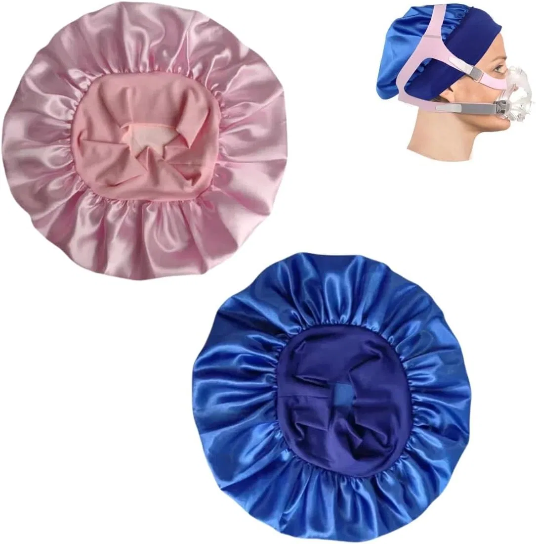 Шапочка для душа Satin, 2 шт, голубая и розовая, Toeloioh