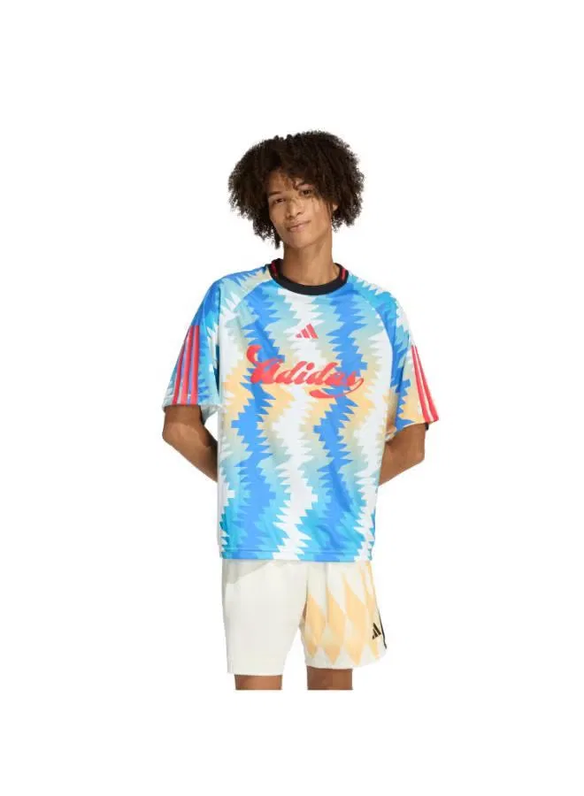 Футболка с принтом House of Tiro x Common Goal Adidas, белый
