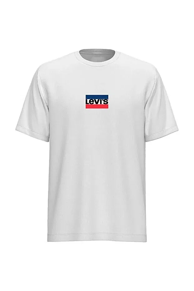 Мужская футболка хлопковая с коротким рукавом Levi'S, White