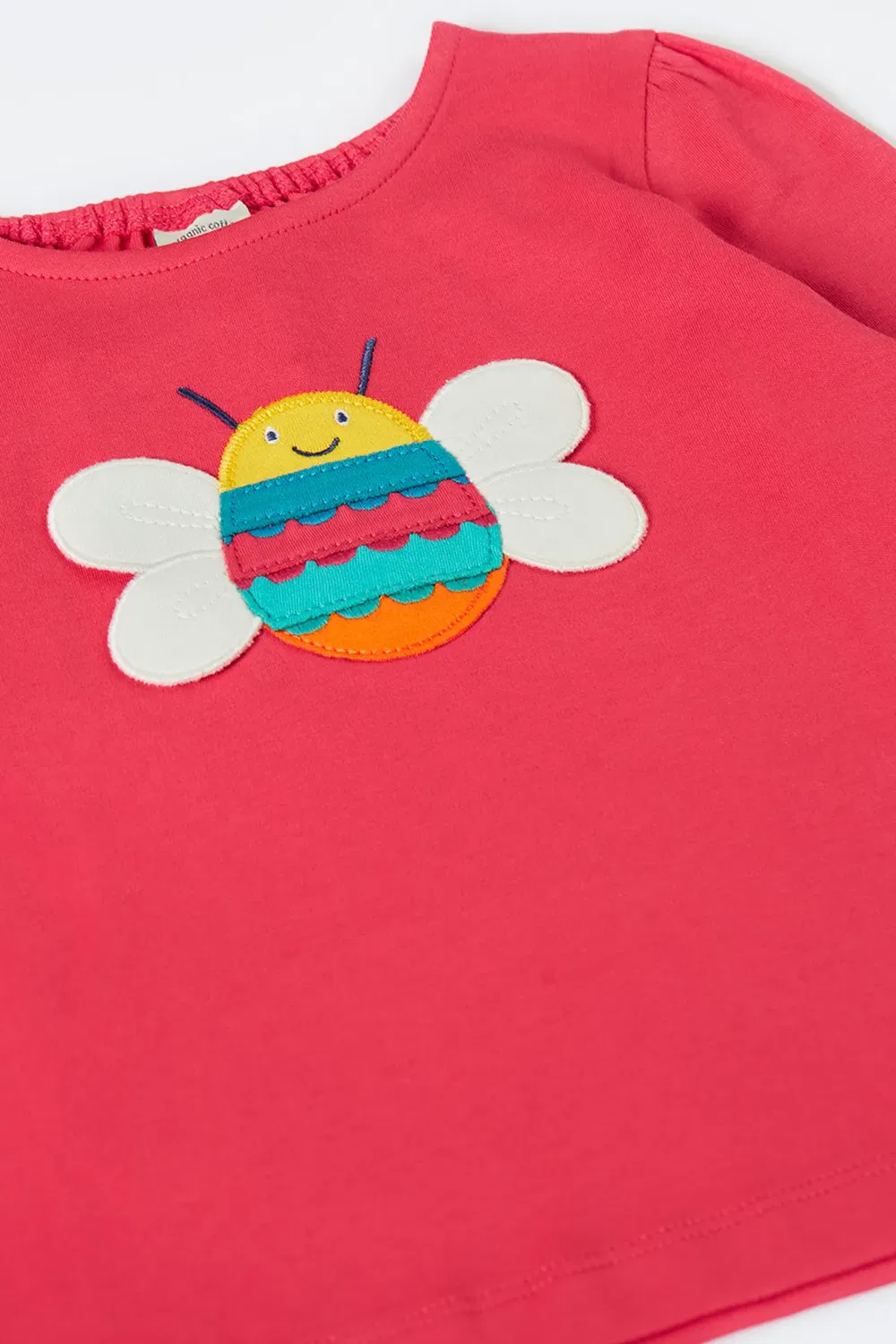 Женская футболка с аппликацией Caris Frugi, Pink — фото 4