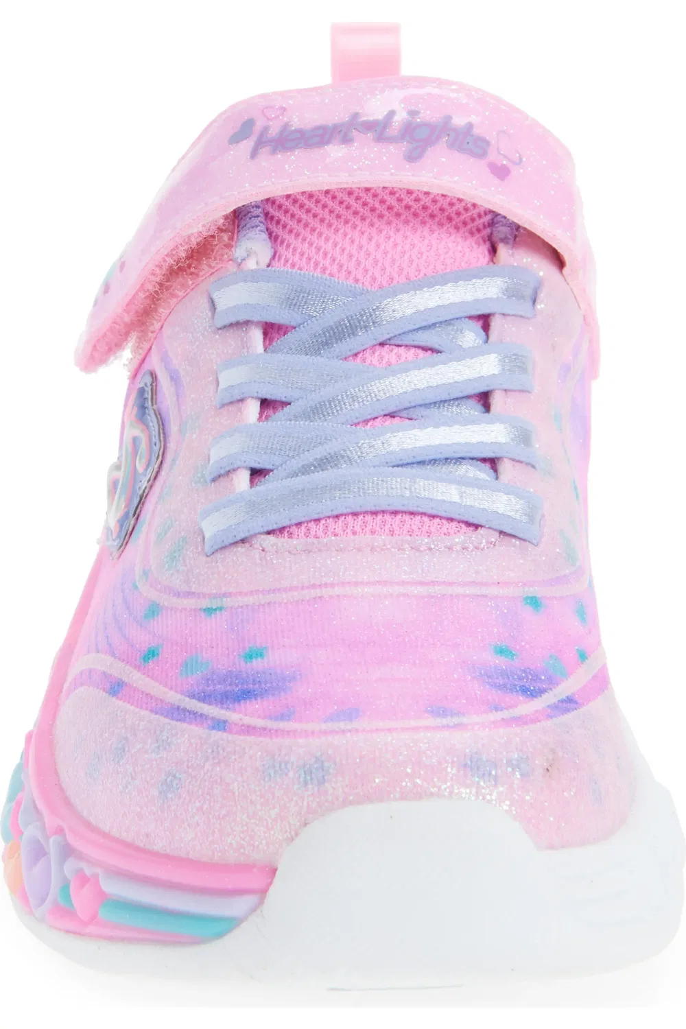 Детские кроссовки на светодиодах Eternal Heart SKECHERS, светло-розовый — фото 4