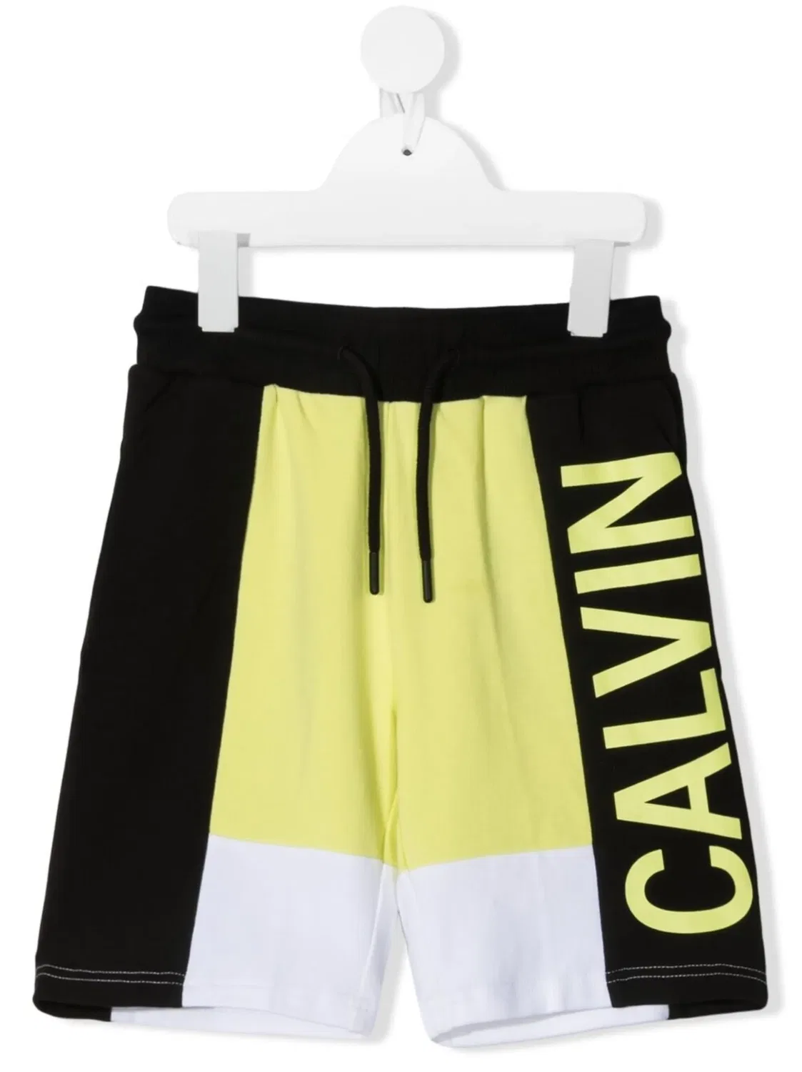 Трековые шорты с логотипом Calvin Klein, желтый