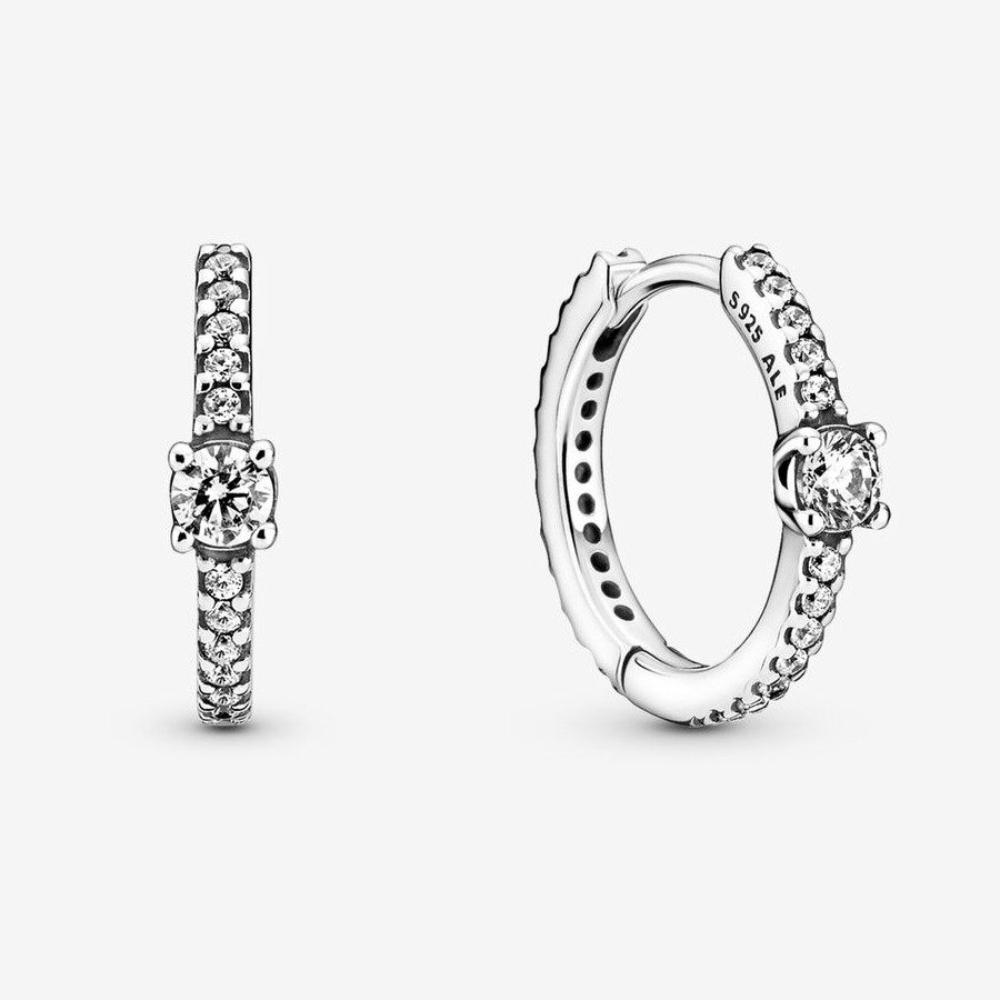 

Серьги Pandora Sparkling, серебро