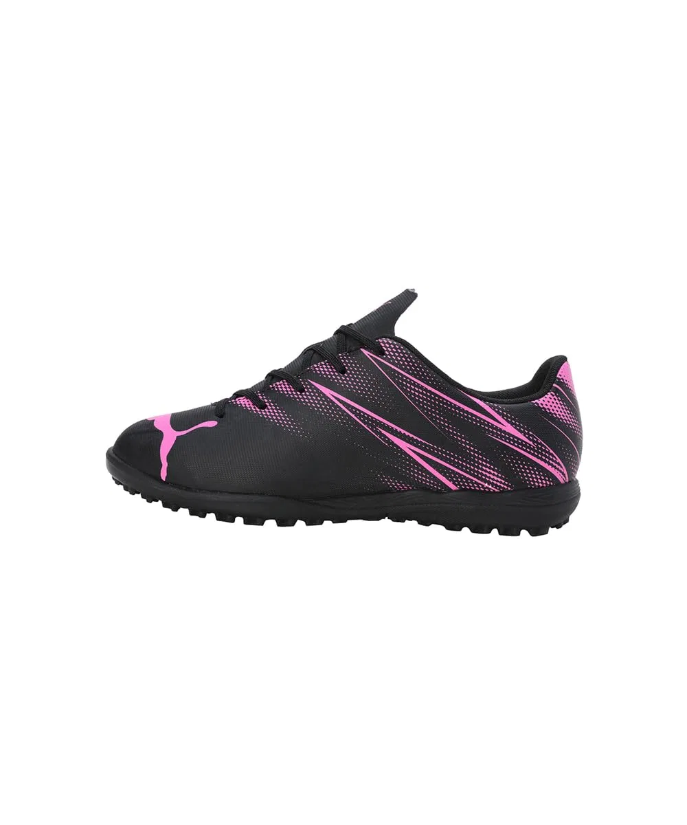 Детские бутсы футбольные для мальчиков с принтом Attacanto Tt Jr PUMA, Black — фото 3