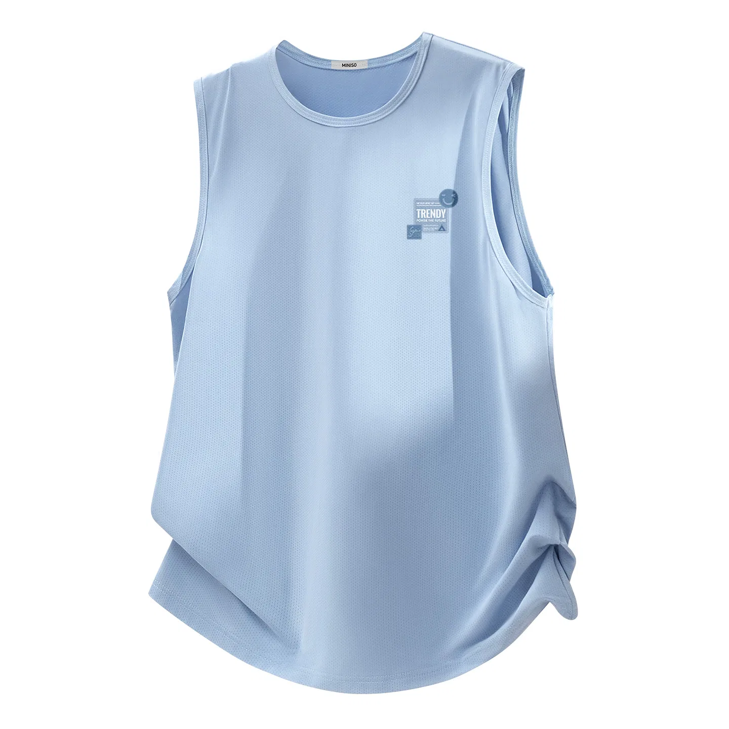Детская майка без рукавов MINISO, Glacier Blue