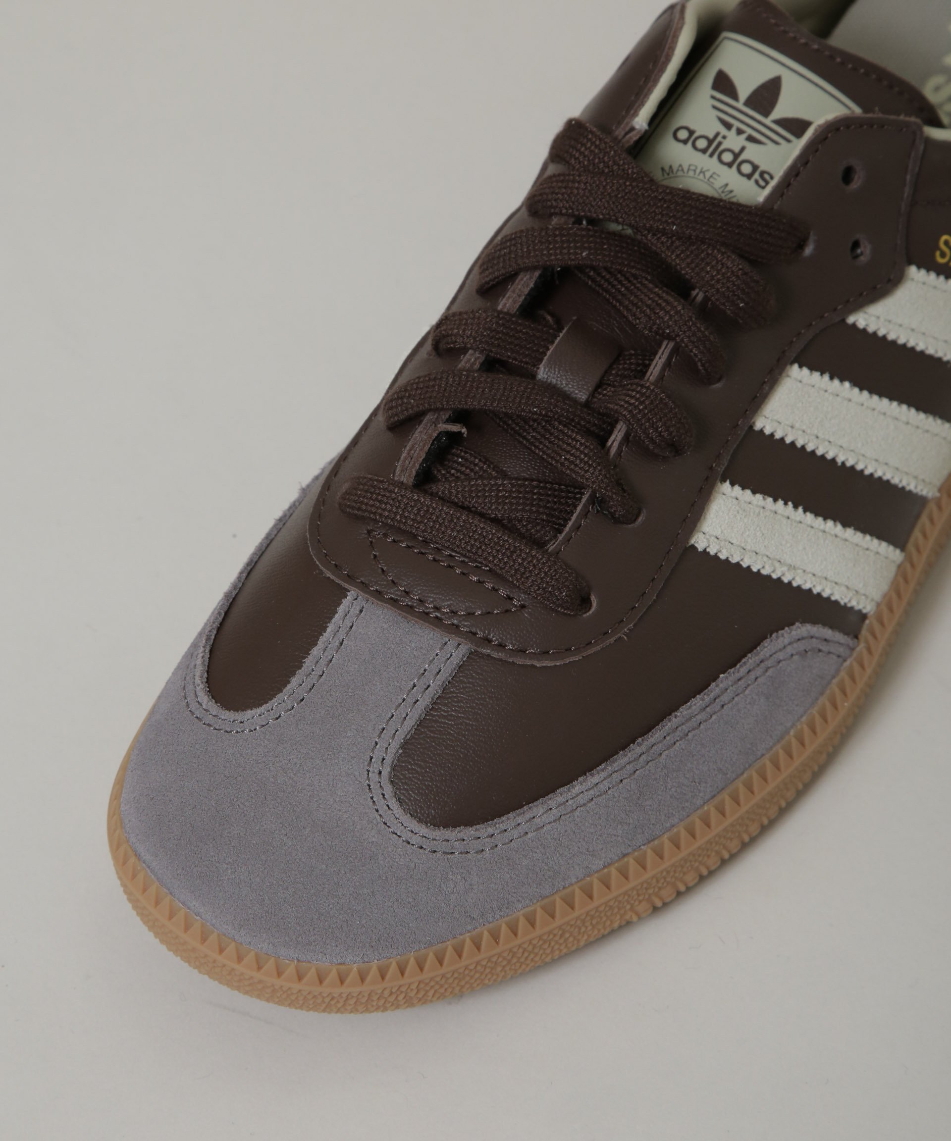 Adidas/SAMBA OG NANO universe, Brown — фото 4