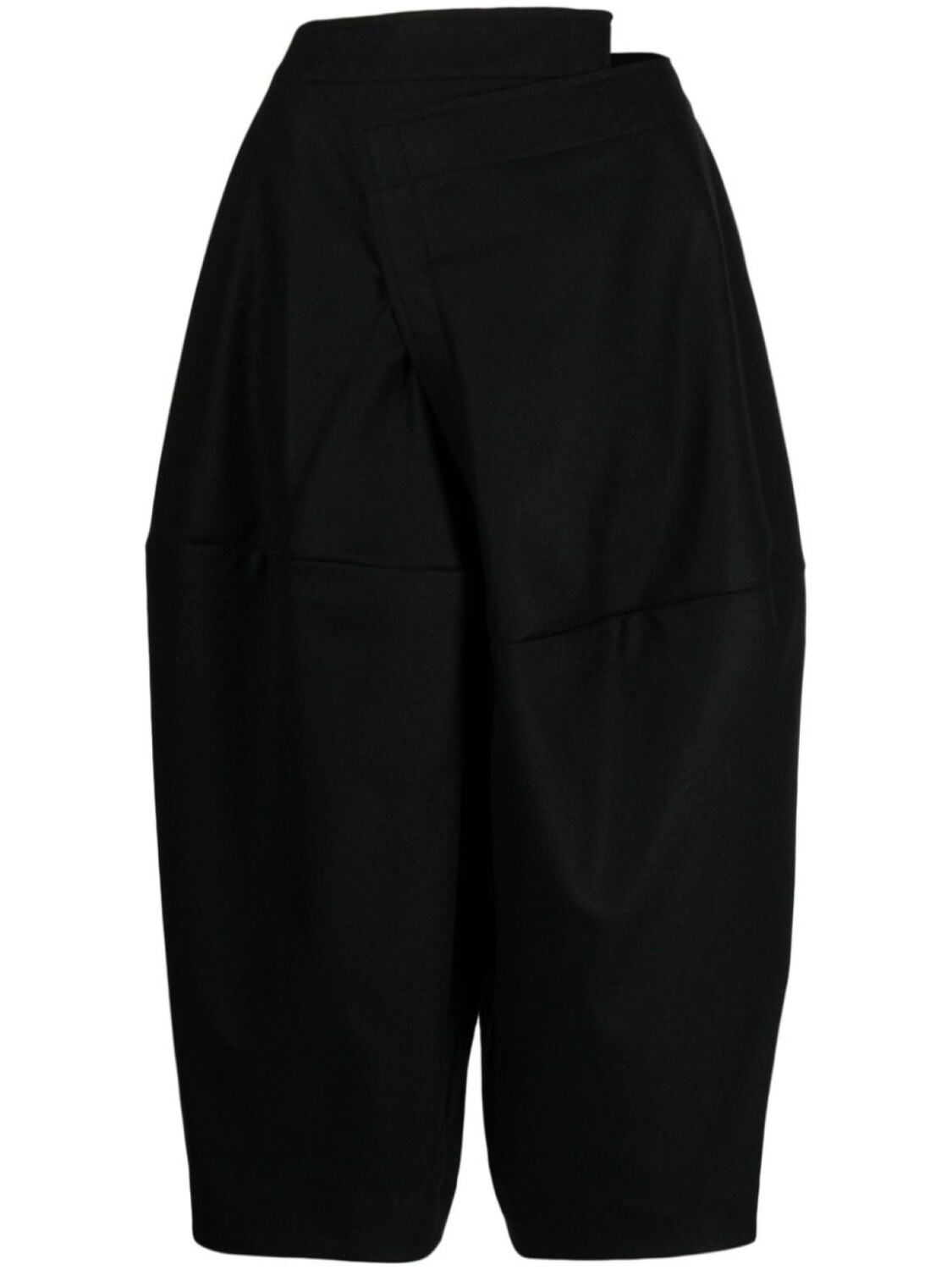 

Comme Des Garçons укороченные брюки асимметричного кроя, черный