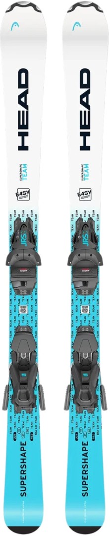 

Head Детские лыжи Supershape team easy jrs ski incl. jrs 7.5 gw ca br 78 solid black/speed blue 147