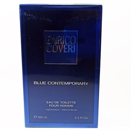 Enrico Coveri Blue Contemporary Туалетная вода после бритья для мужчин 100мл — фото 3