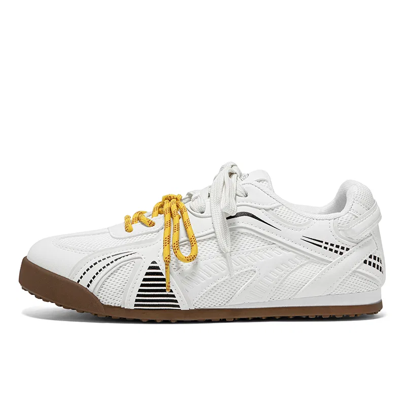 Детские кеды с двойными шнурками Doraemon, Vintage White Double Shoelaces