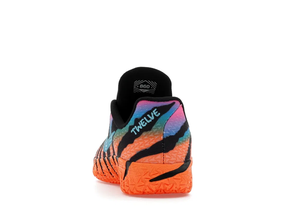 Детские кроссовки для баскетбола Nike Ja 3, Black/Baltic Blue/Total Orange/Hyper Pink — фото 4