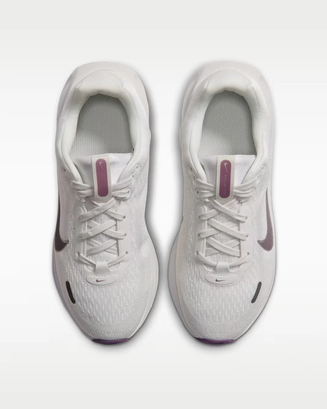 Кроссовки подростковые Nike Stellar Ride, светло-серый/фиолетовый — фото 3