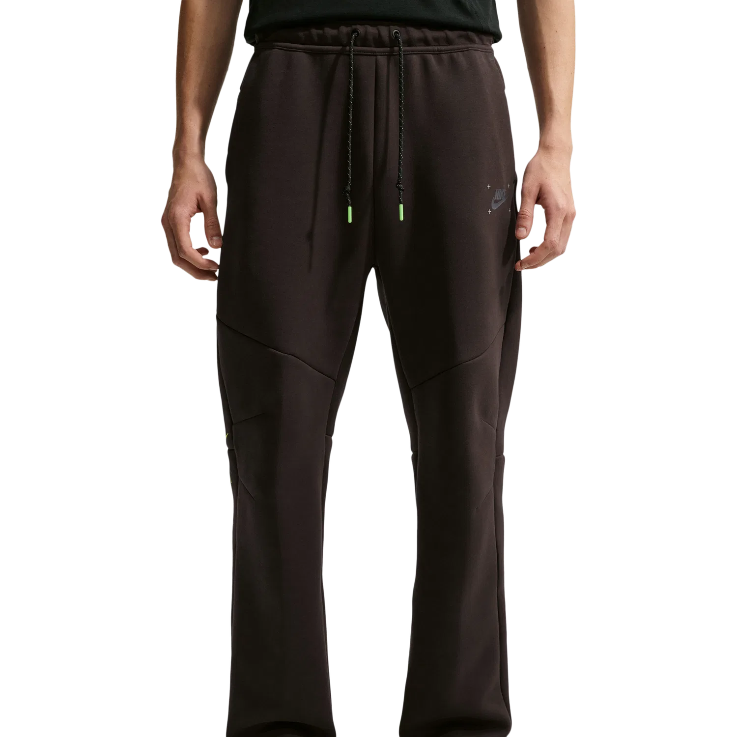 Мужские спортивные брюки с утеплением Therma-FIT, Nike, Brown/Black — фото 4