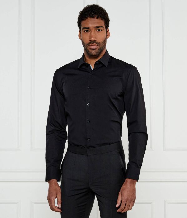 

Рубашка koey Slim fit Hugo, черный