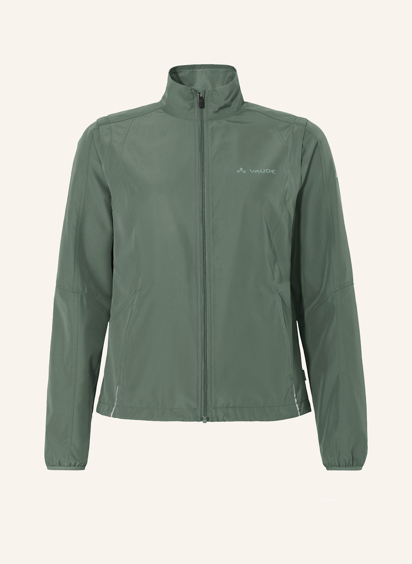 

Куртка для велоспорта w dundee classic zo j Vaude, зеленый