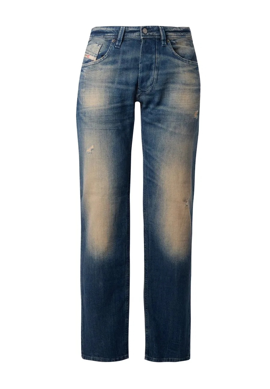 Джинсы DIESEL Regular '1985 LARKEE' цвета горечавки