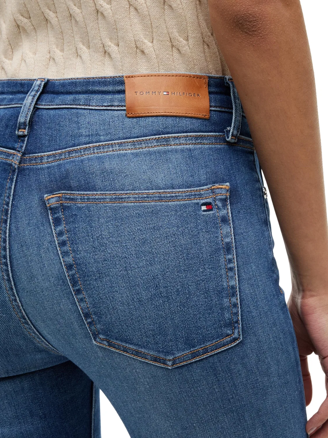 Женские джинсы скинни Como Skinny Katy RW Tommy Hilfiger, Denim (Katy Mid) — фото 3