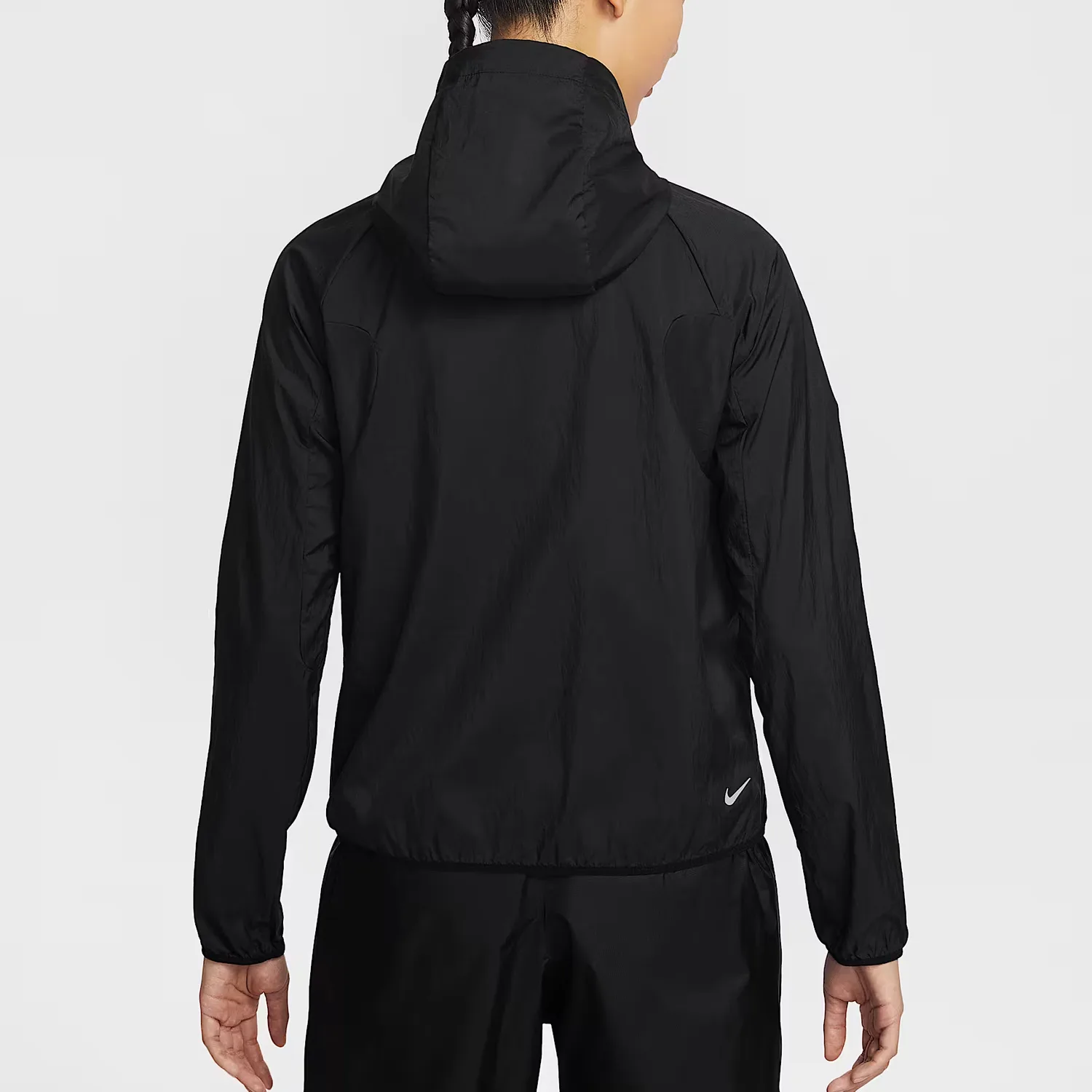Ветровка Repel Trail Nike, Black/White/White Peak — фото 4