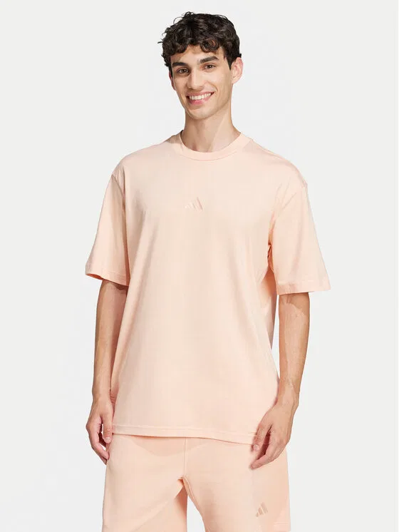 Футболка loose fit Zwide Graphic Adidas, коралловый