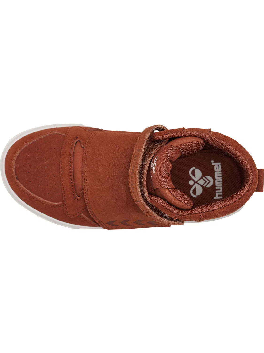 Детские ботинки на липучке Stadil Tonal Hummel, Terrakotta Braun Olivbraun Braun — фото 4
