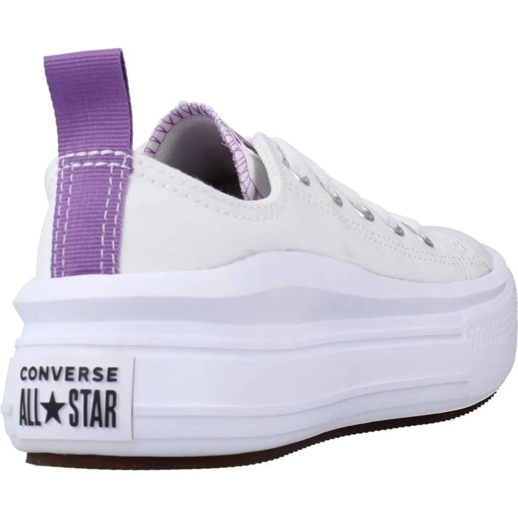 Детские кеды Converse Chuck Taylor All Star Move Ox, Цвет: Weiss — фото 3