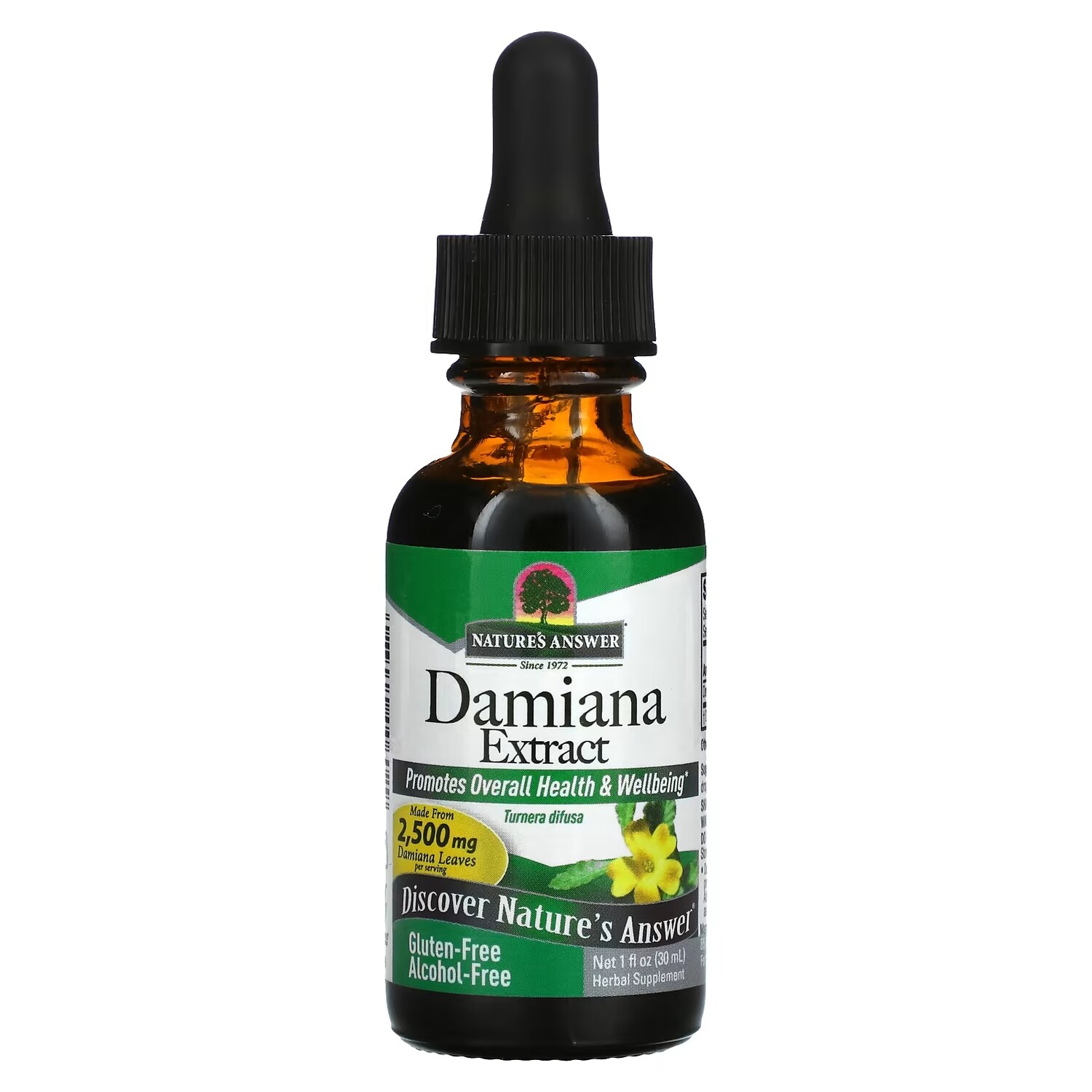 

Экстракт Дамианы Nature's Answer без спирта