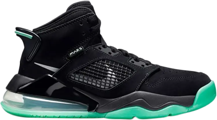 

Кроссовки Jordan Mars 270 GS Green Glow, черный