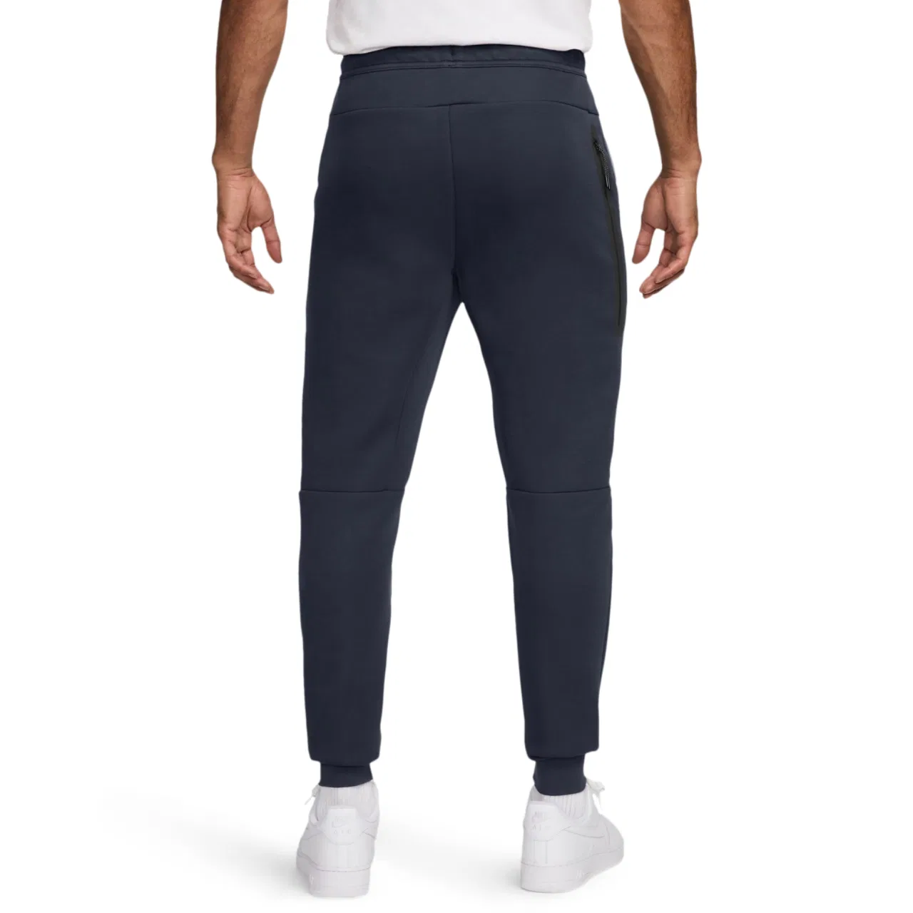 Мужские брюки-джоггеры утепленные Tech Fleece Jogger Nike, Black/Obsidian — фото 2