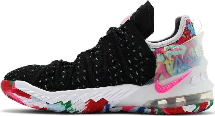 Кроссовки Nike LeBron 18 GS 'James Gang', многоцветный — фото 4