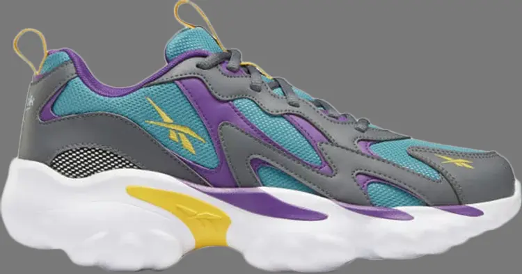 

Кроссовки dmx series 1000 'cold grey mist' Reebok, серый, Серый;синий, Кроссовки dmx series 1000 'cold grey mist' Reebok, серый
