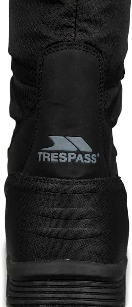 Мужские водонепроницаемые дышащие походные ботинки Trespass Novern, Black — фото 2