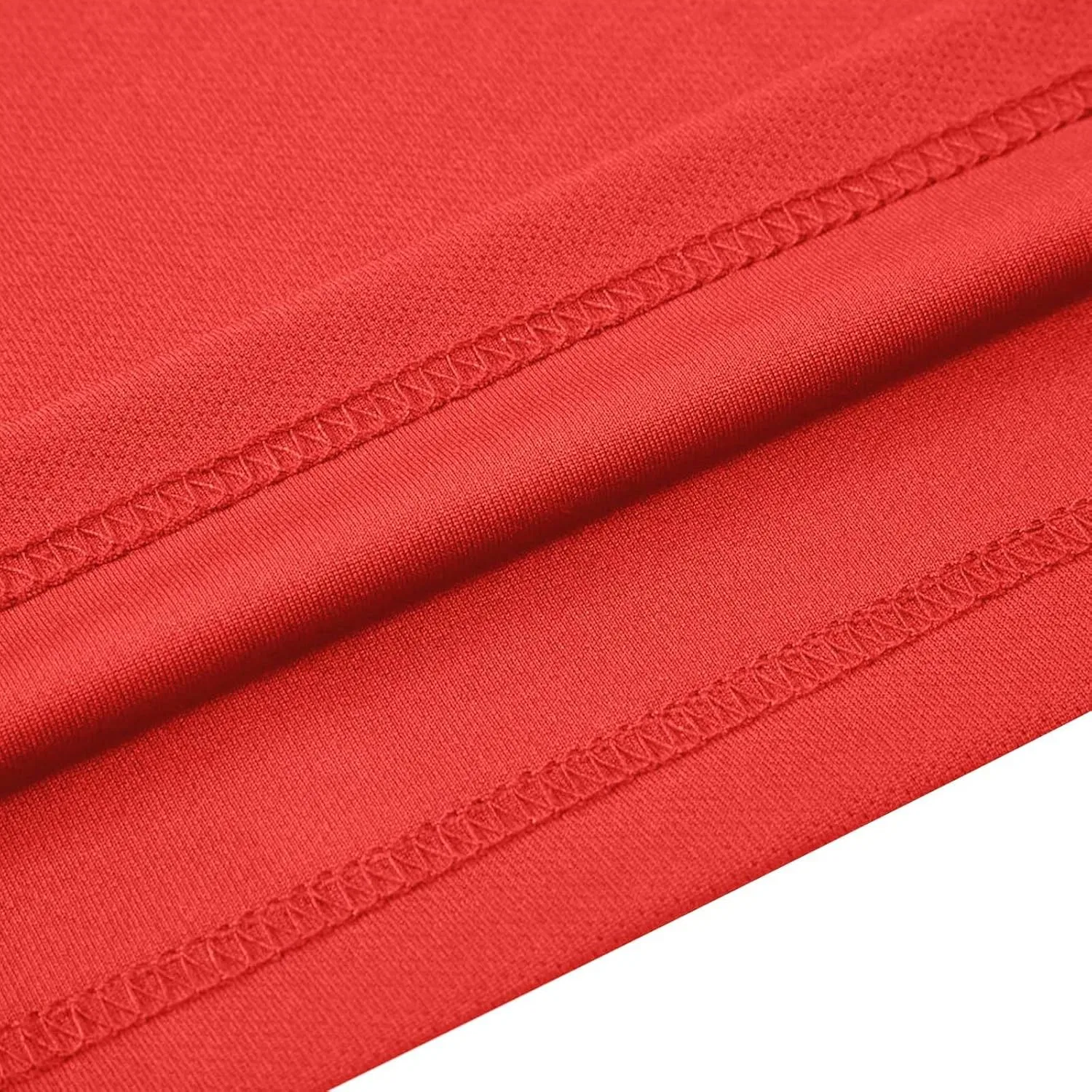 Женская футболка с воротником поло быстросохнущая для гольфа, Red — фото 3