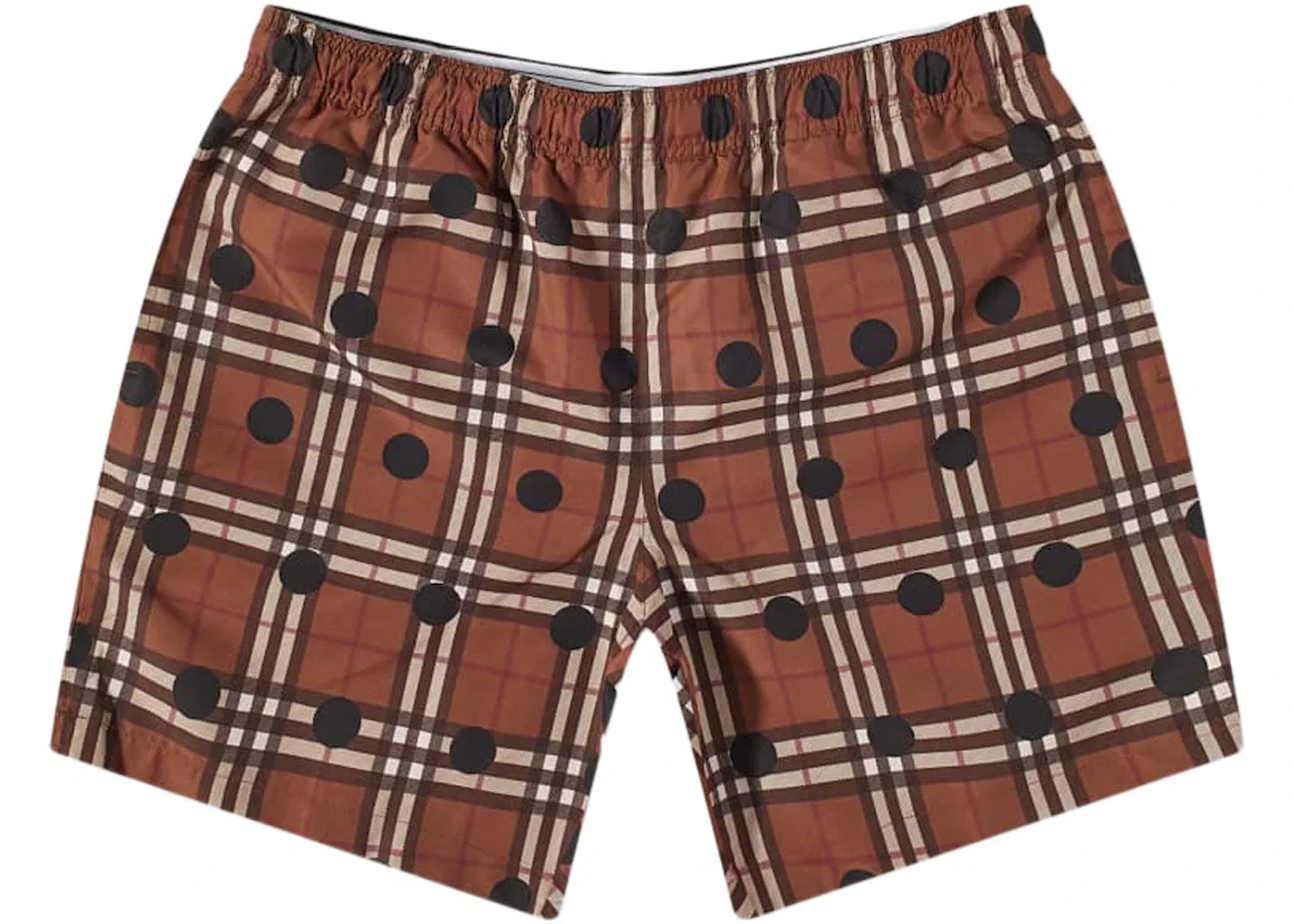 Мужские шорты с принтом Burberry Shorts, Dark Birch Brown