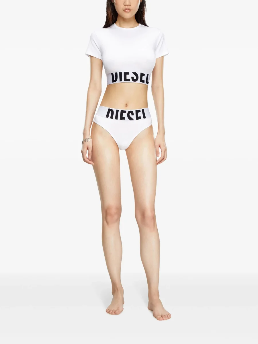Футболка Diesel Uftee, белый — фото 3
