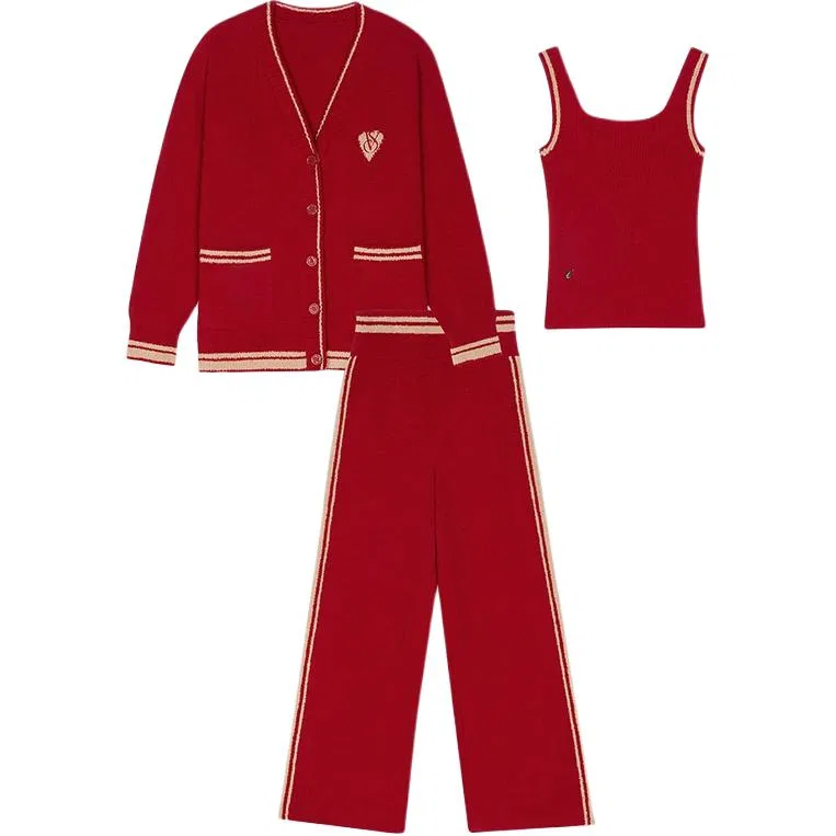 Женская пижама Victoria's Secret, Set Red