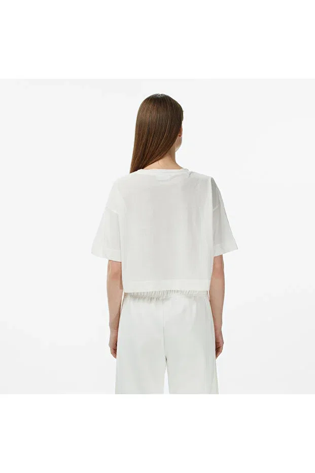 Футболка Lacoste Cream — фото 2
