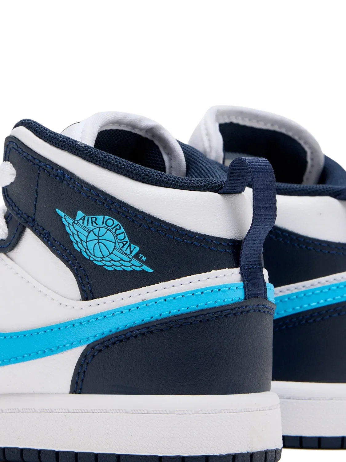 Кроссовки Air Jordan 1 Nike Kids, белый — фото 2