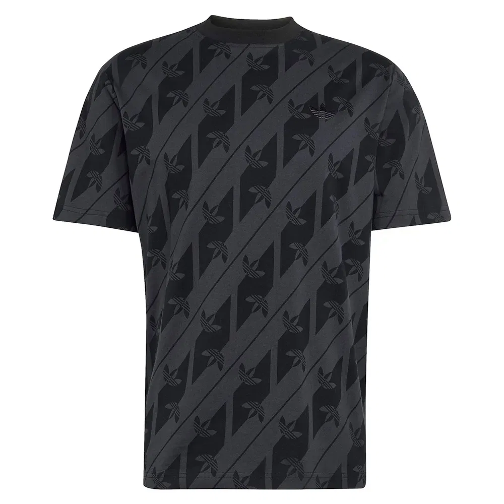 Мужская футболка с принтом Monogram AOP Adidas Originals, Grey