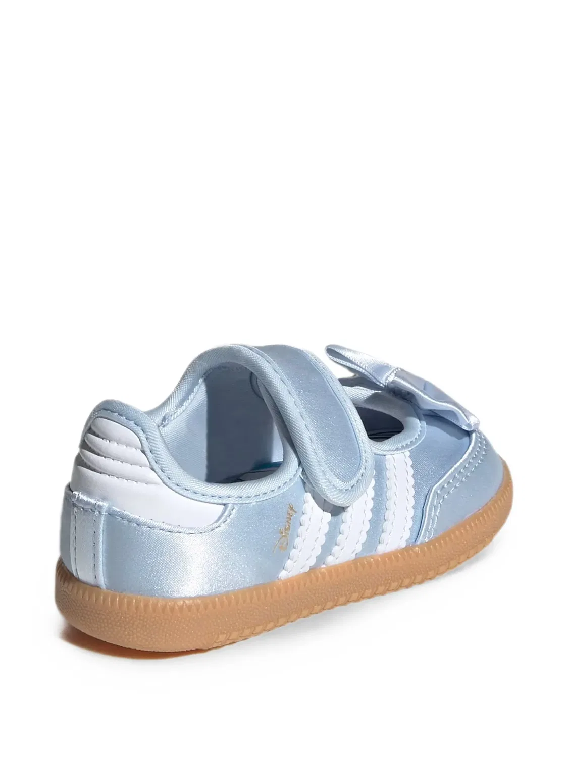 Балетки Samba на липучках из коллаборации с Disney Adidas Kids, синий — фото 3