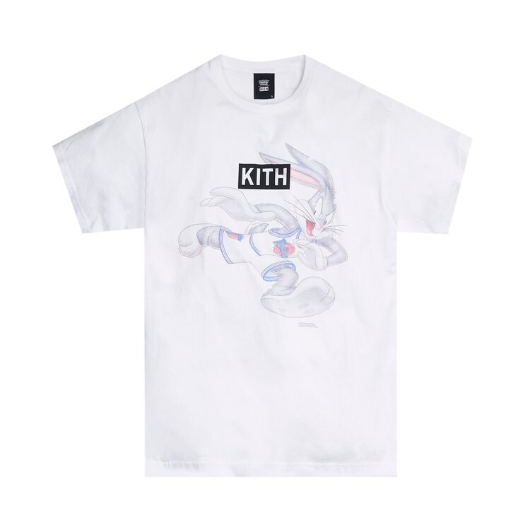 

Футболка Kith x Looney Tunes Tunesquad Vintage Tee 'White', белый