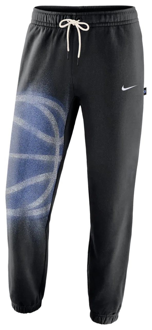 Мужские брюки утепленные на флисе Nike Magic Basketball Icon Pants, белый/черный