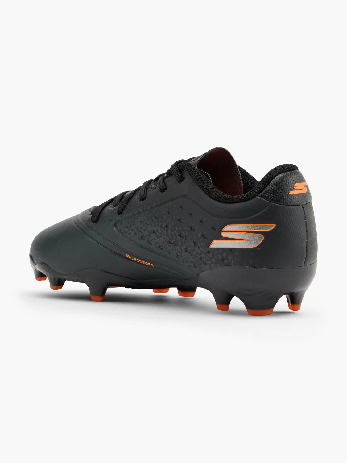 Детский футбольный бутсы с шипами Skechers RAZOR 1.5 JR TD TF, черный — фото 3