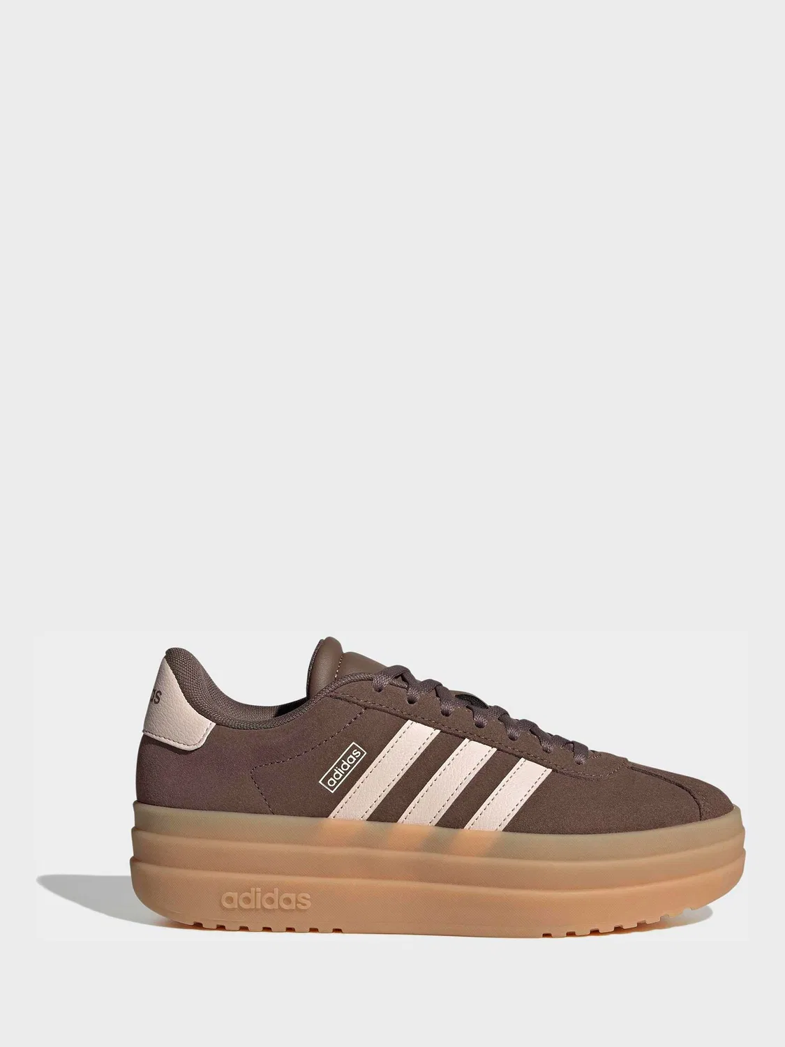 Кроссовки VL Court Bold adidas, коричневый